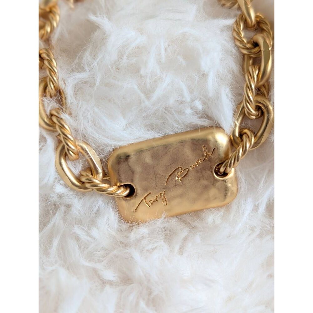 TORY BURCH Chunky Signature Bar Chain Bracelet - Picture 4 of 4